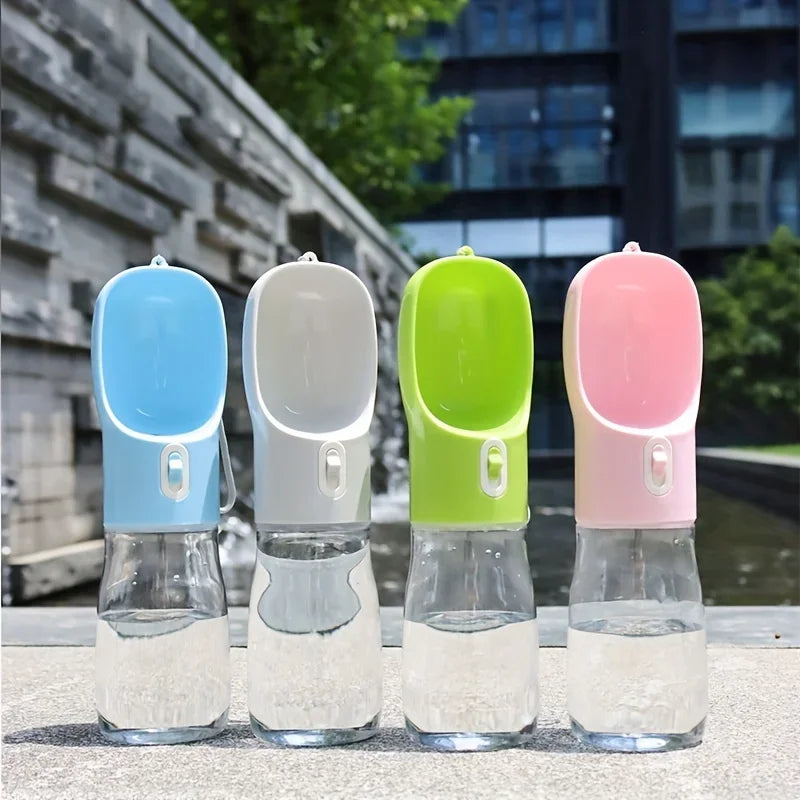 Portable Dog Water Bottle Leakproof Pet Drinking Bottle with Bowl for Travel Outdoor Activities Pet Supplies Feeder Water Bottle