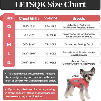 Dog Anxiety Calming Vest, Gentle Compression Anxiety Suit for Dogs, Breathable Dog Calming Wrap for Separation Anxiety, Thunder, Fireworks, Vet Visits, Pink XL