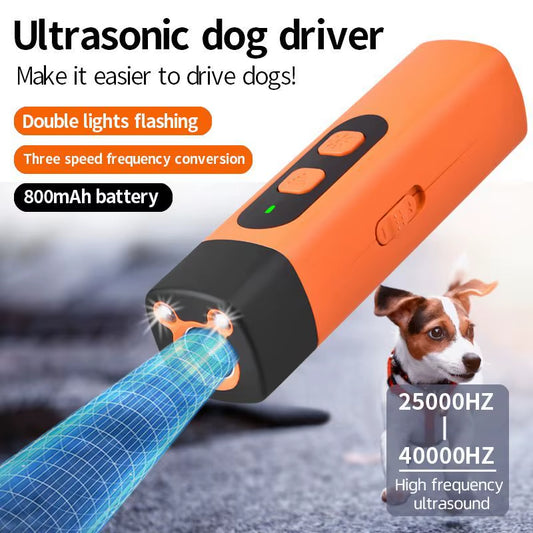 Ultimate Rechargeable Ultrasonic Dog Barking Deterrent - Effective Training Tool for Pet Behavior Correction